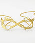 Personalize Your Names Infinity Heart Necklace -  Fashion Necklace by BLINGLANE