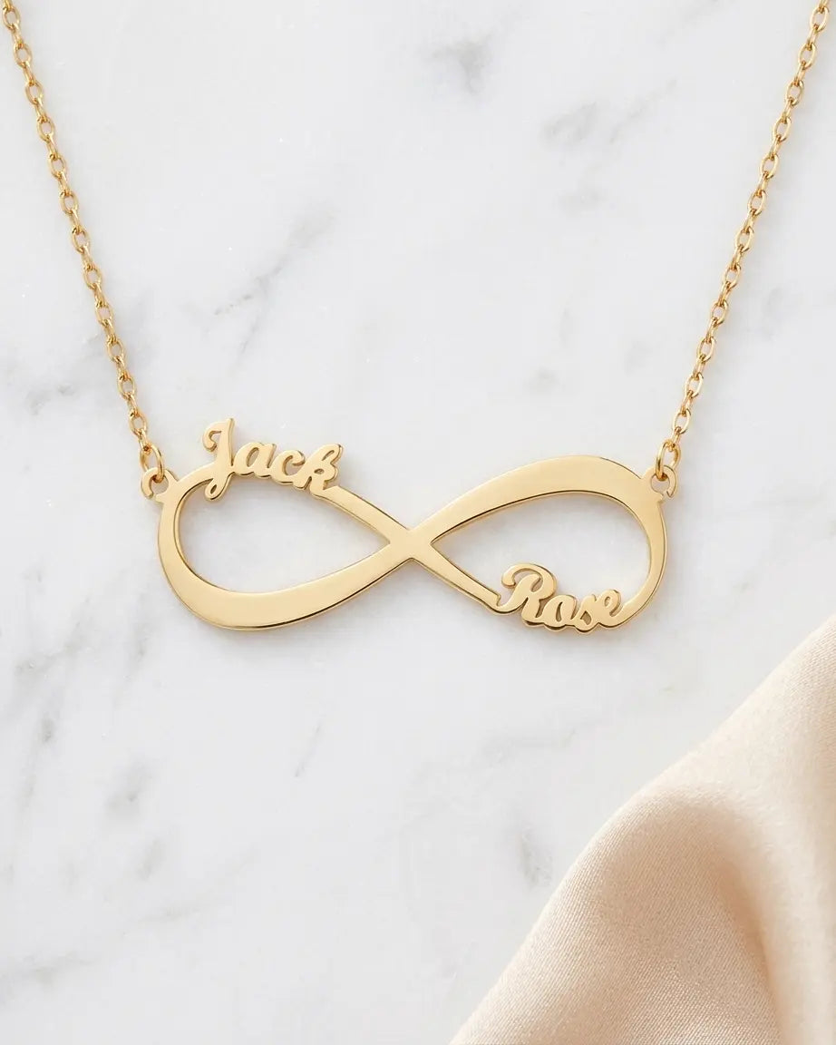 Personalize Your Names Infinity Necklace -  Fashion Necklace by BLINGLANE