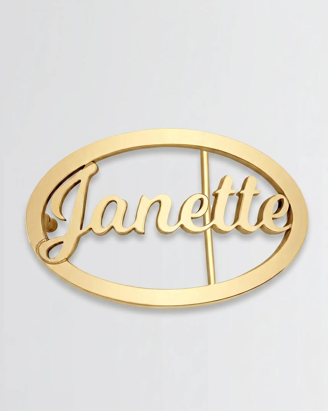 Personalize Your Oval Belt Buckle -  Fashion Belt Buckle by BLINGLANE