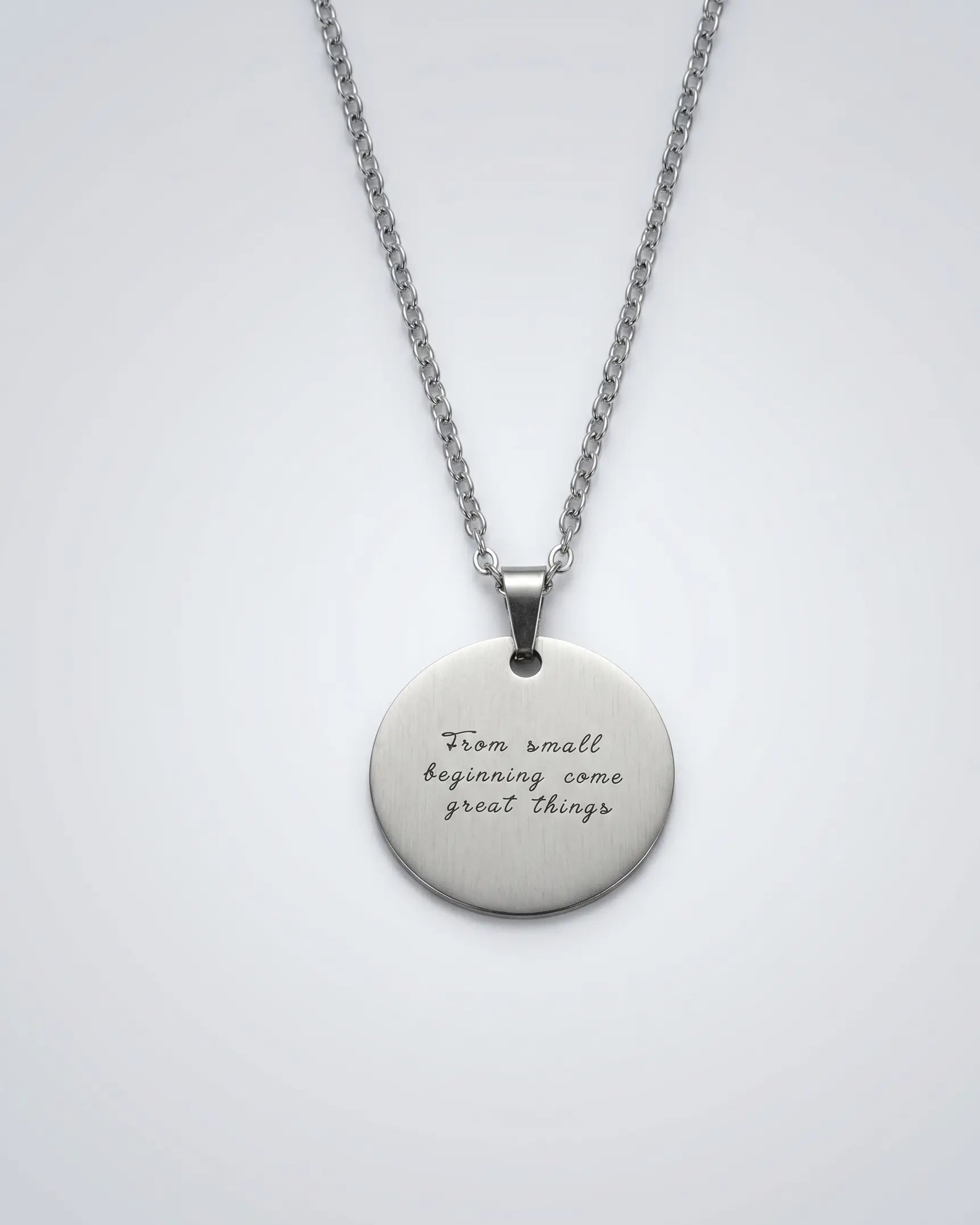 Personalize Your Photo &amp; Message Engraved Necklace -  Fashion Necklace by BLINGLANE