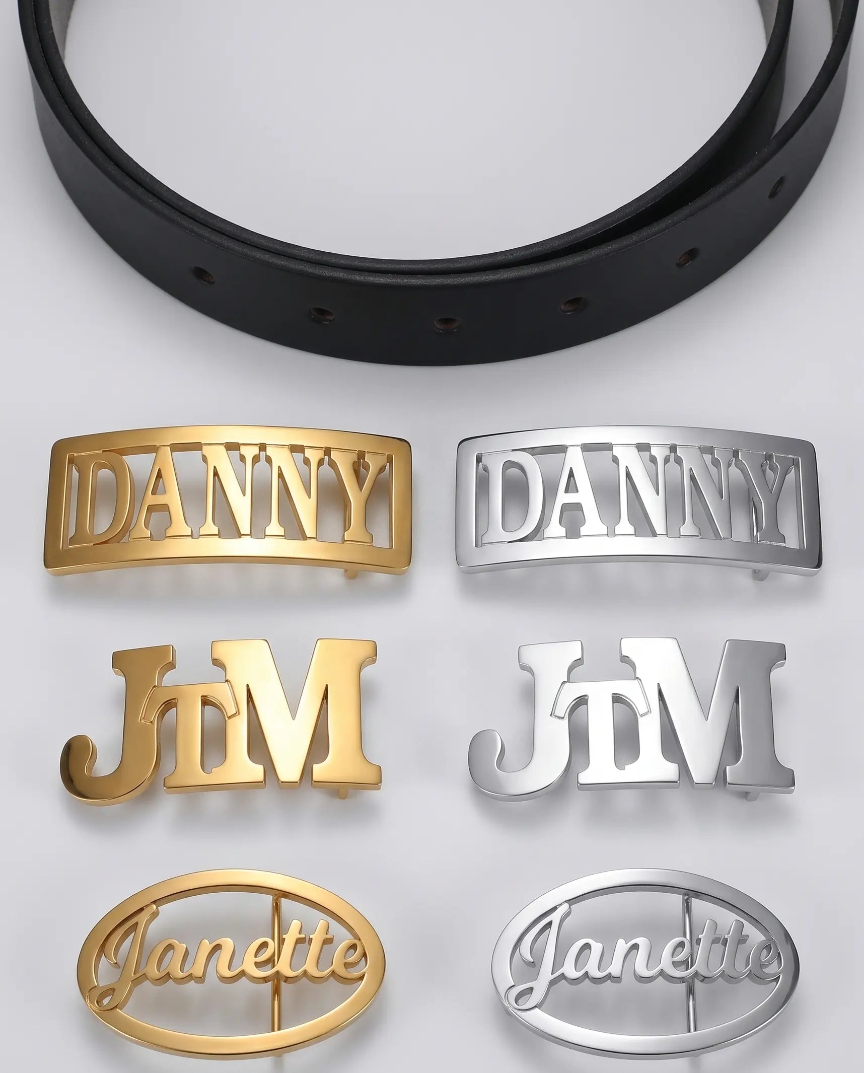 Personalize Your Rectangular Belt Buckle -  Fashion Belt Buckle by BLINGLANE
