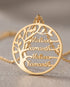 Personalize Your Tree of Life Necklace -  Fashion Necklace by BLINGLANE