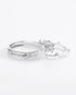 Petals Of Promise Forever Love Bands -  Silver Ring by BLINGLANE
