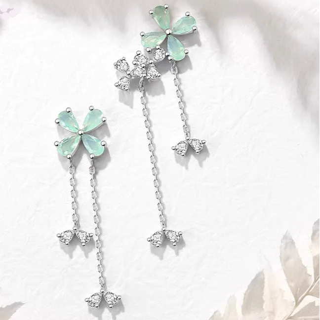 Forever Bloom Drop Earrings