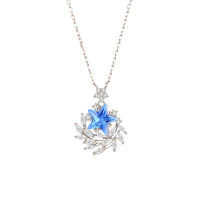 Azure Star Blush Necklace