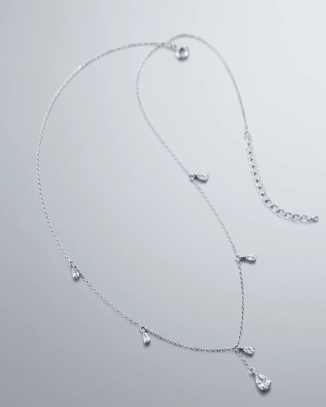 Subtle Luxe Minimal Necklace -  Silver Necklace by BLINGLANE