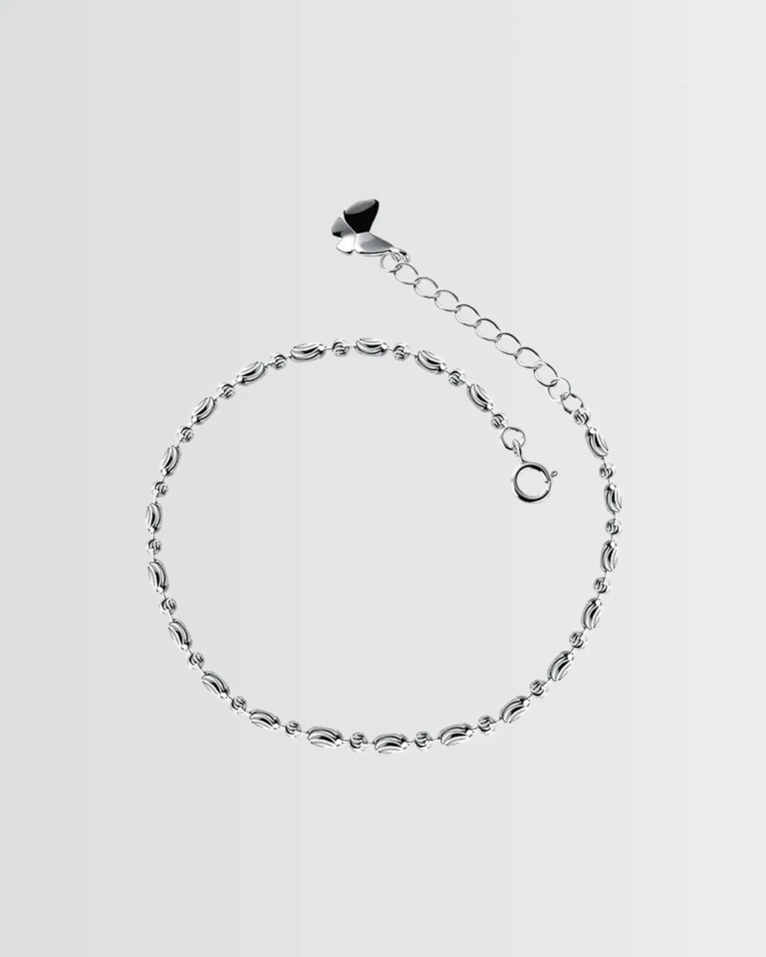 The Classic Twist Bracelet -  Silver Bracelet by BLINGLANE