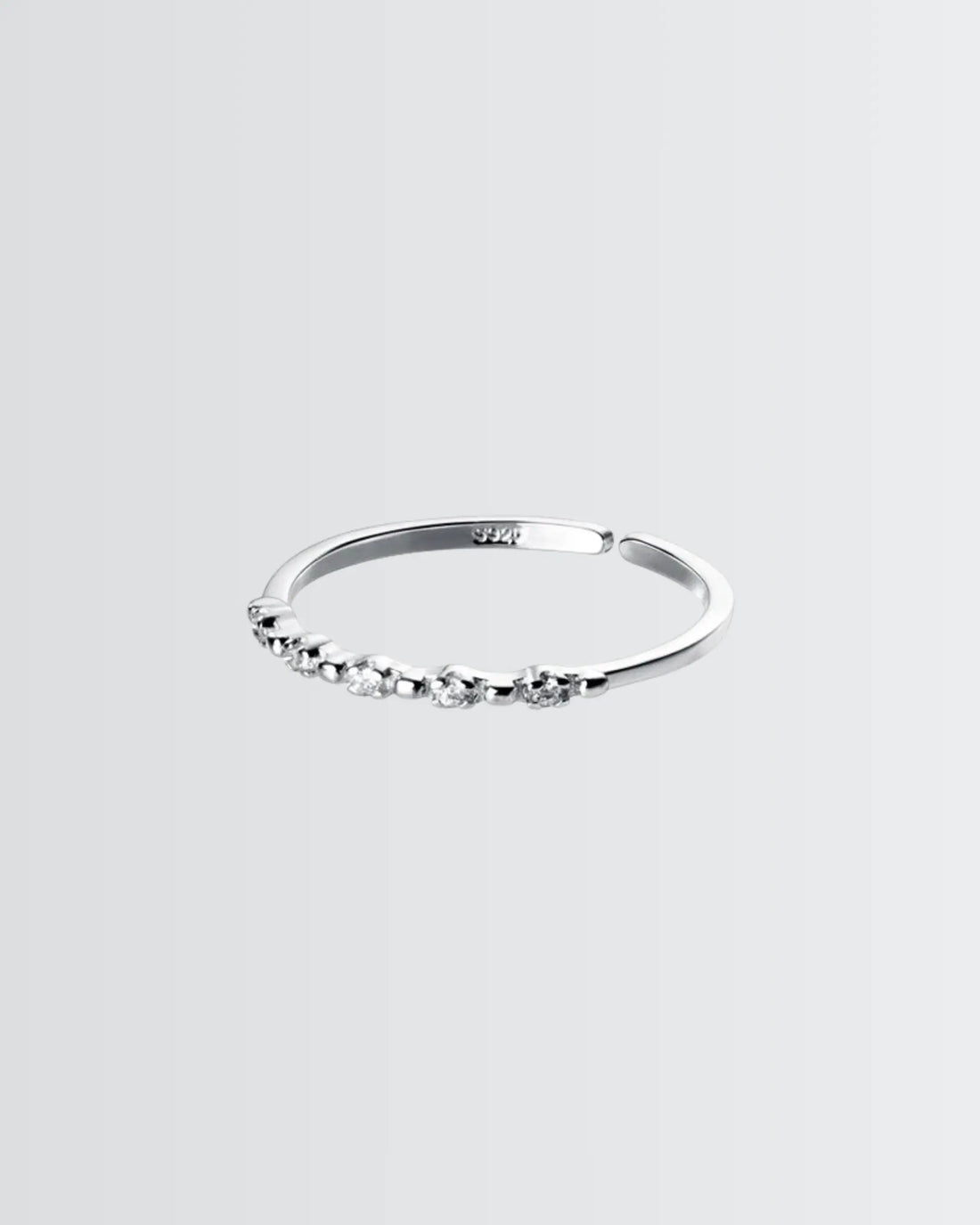 Timeless Minimal Ring - Silver Ring by BLINGLANE