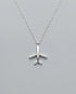 Wanderlust Minimal Necklace -  Silver Necklace by BLINGLANE