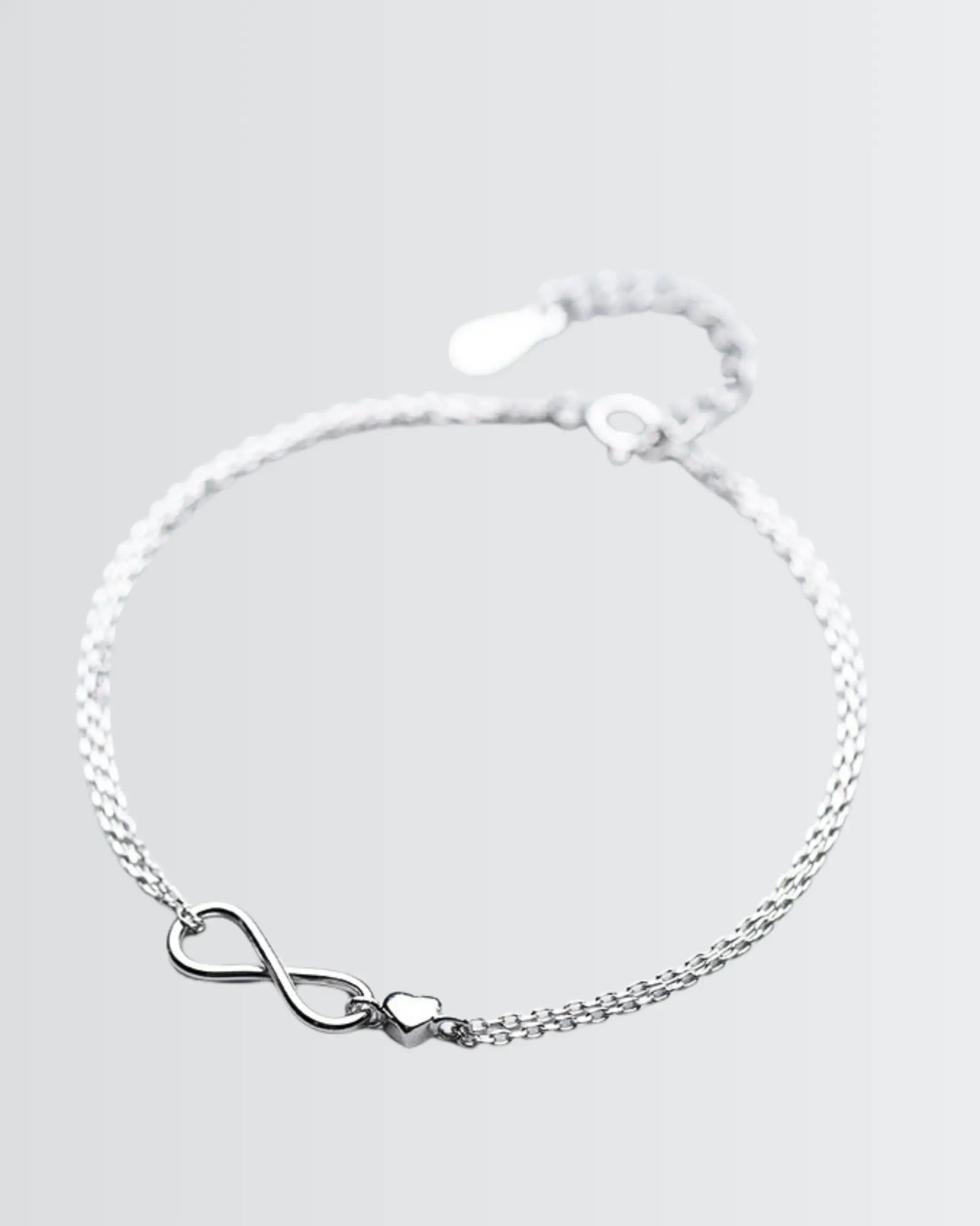 Wrap Me in Infinity Bracelet -  Silver Bracelet by BLINGLANE