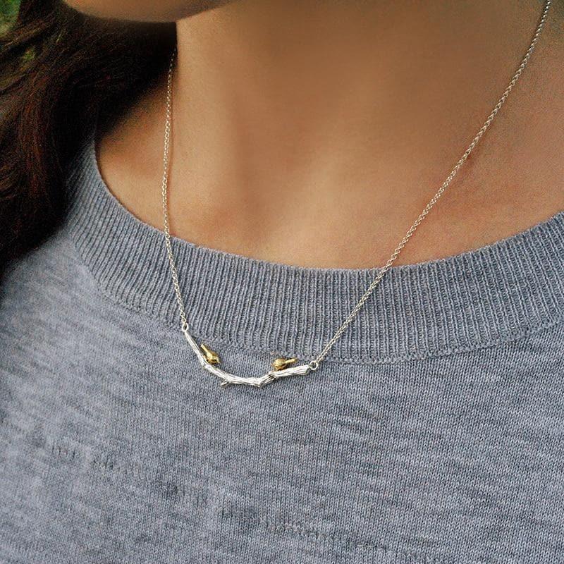 Lovely Mockingbirds Necklace - Blinglane