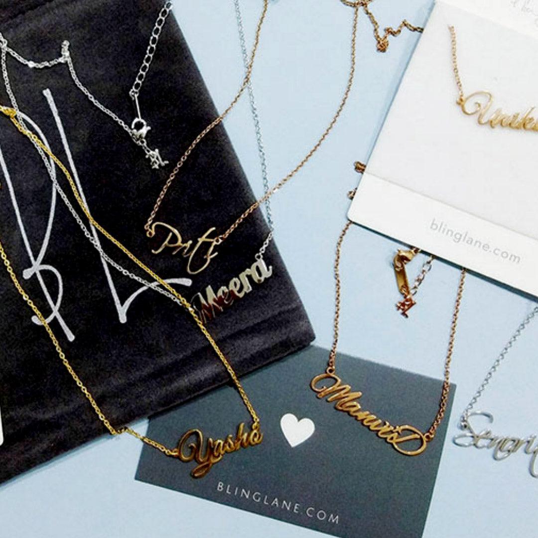 Personalize Your Handwritten Signature Necklace - Blinglane