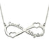 Personalize Your Names Infinity Heart Necklace - Blinglane