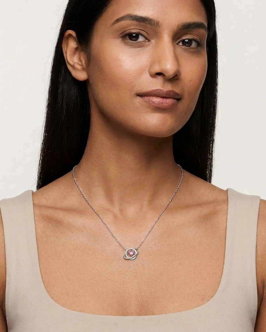 Orbiting You Love Necklace