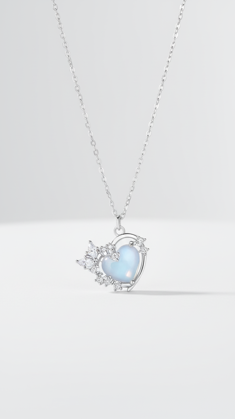 Powerful In Love Heart Necklace