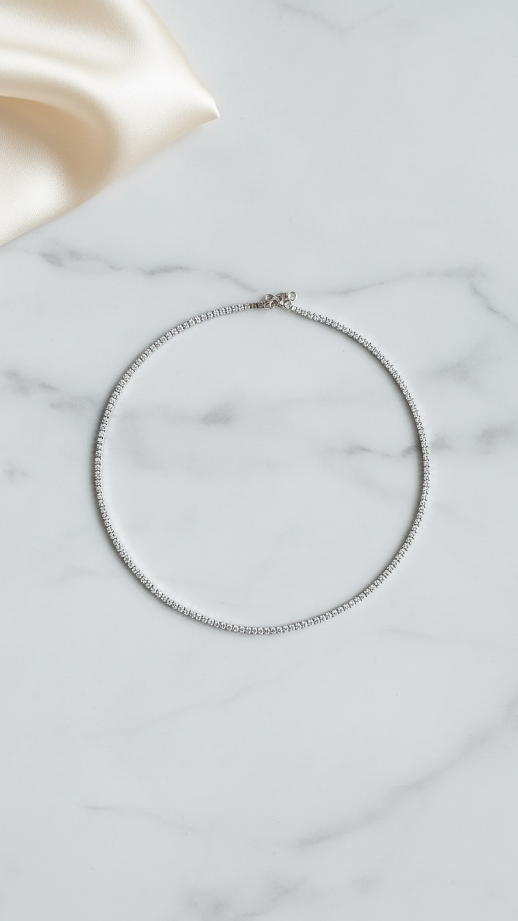 Elite Enlightened Solitaires Necklace