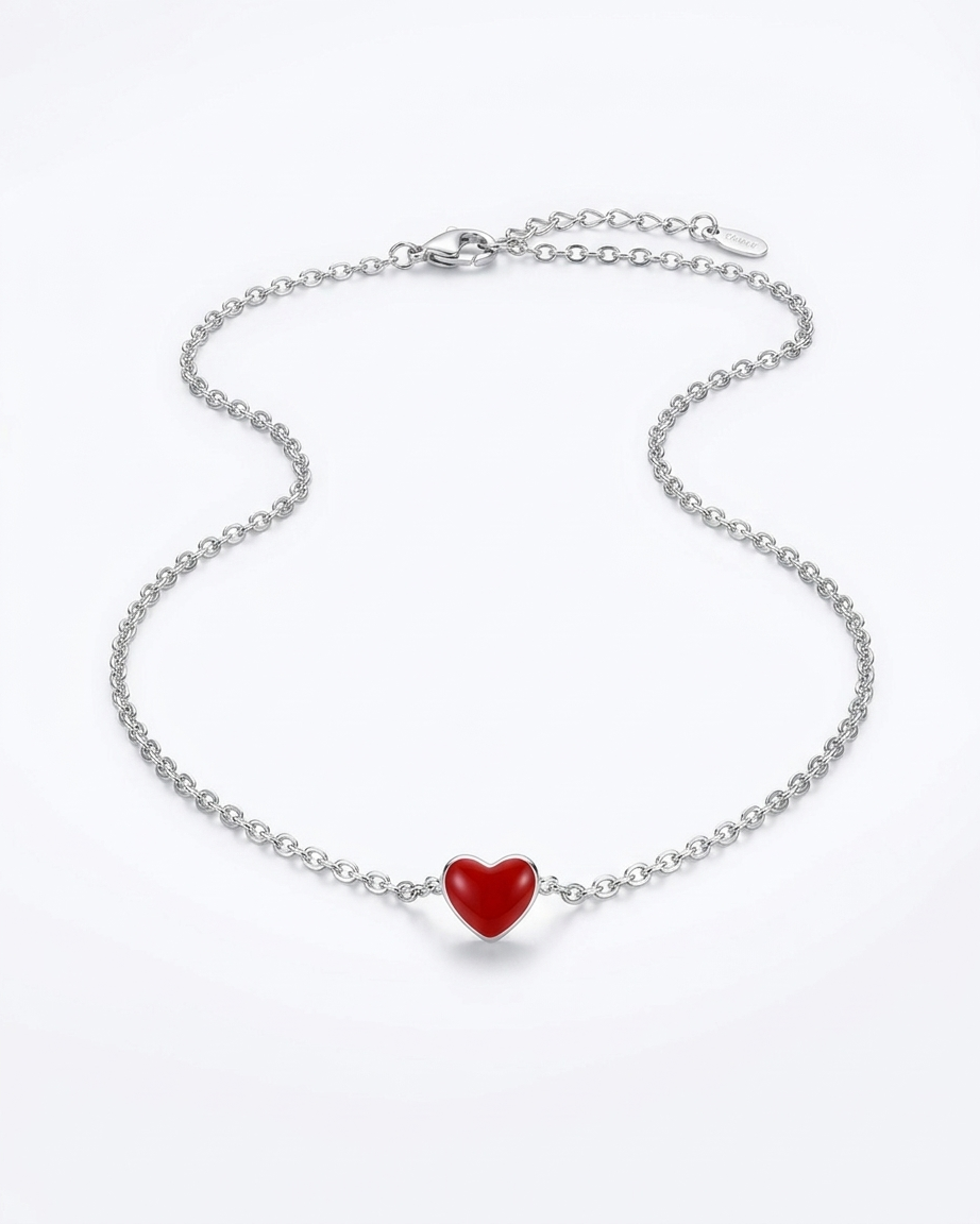 My Little Heart Minimal Necklace