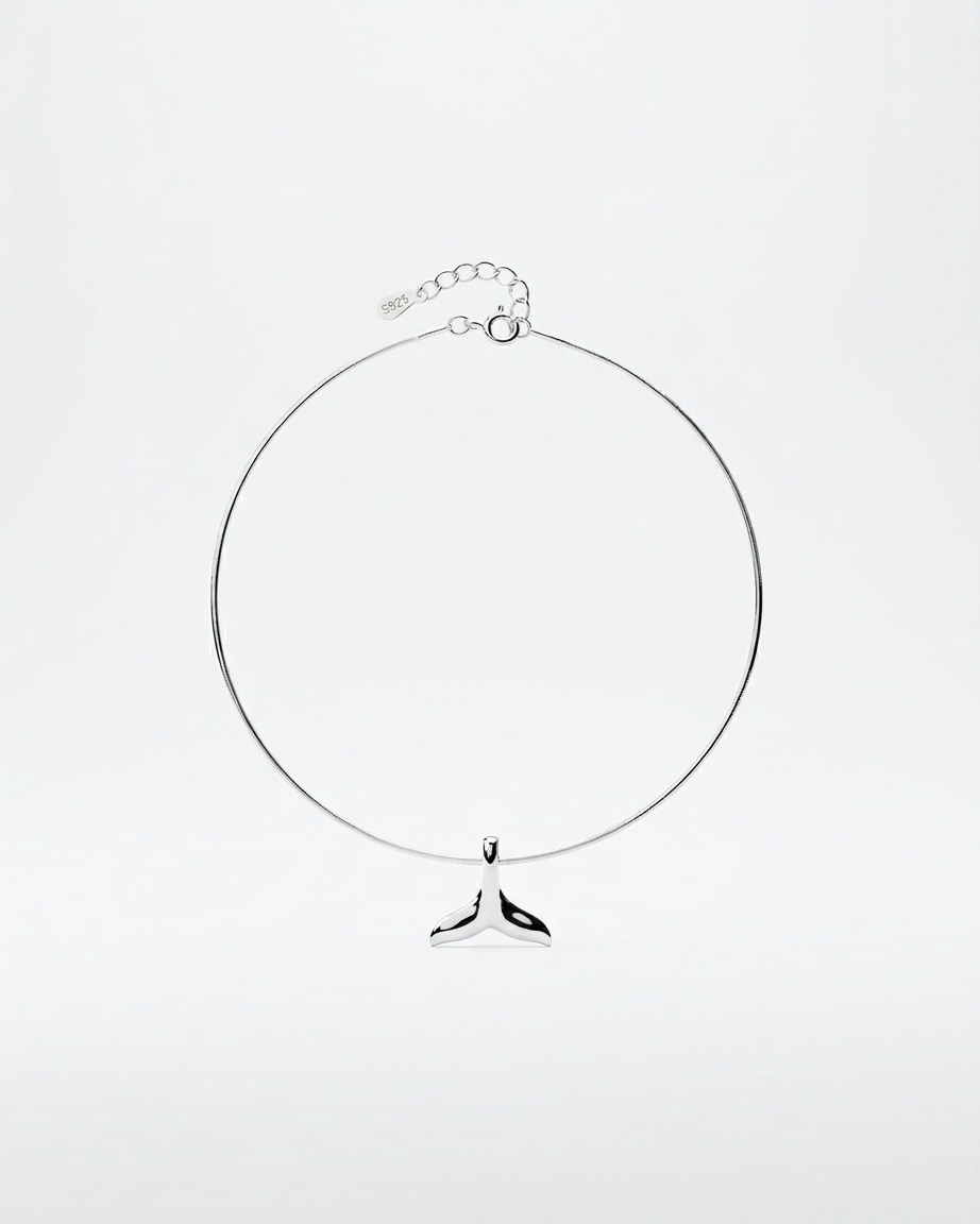 Lovely Dolphin Tail Anklet