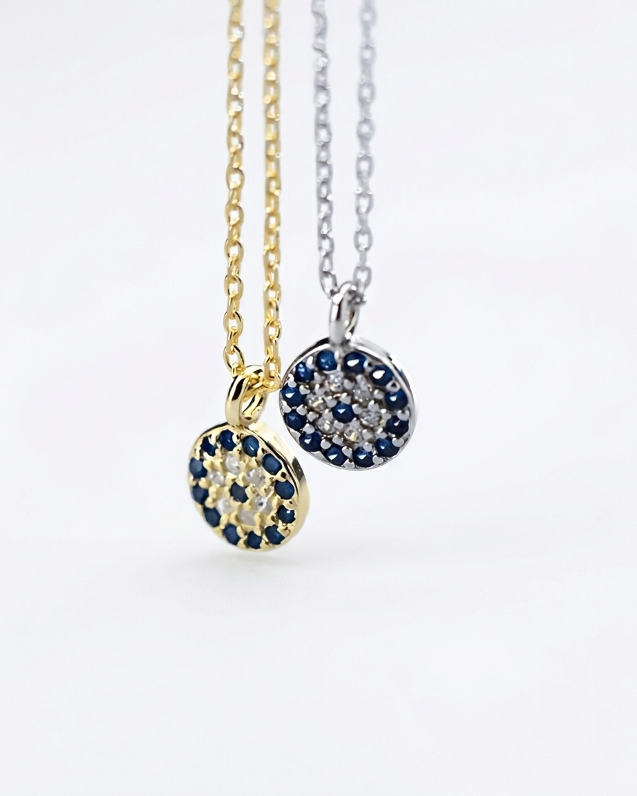 Mere Evil Eye Minimal Necklace