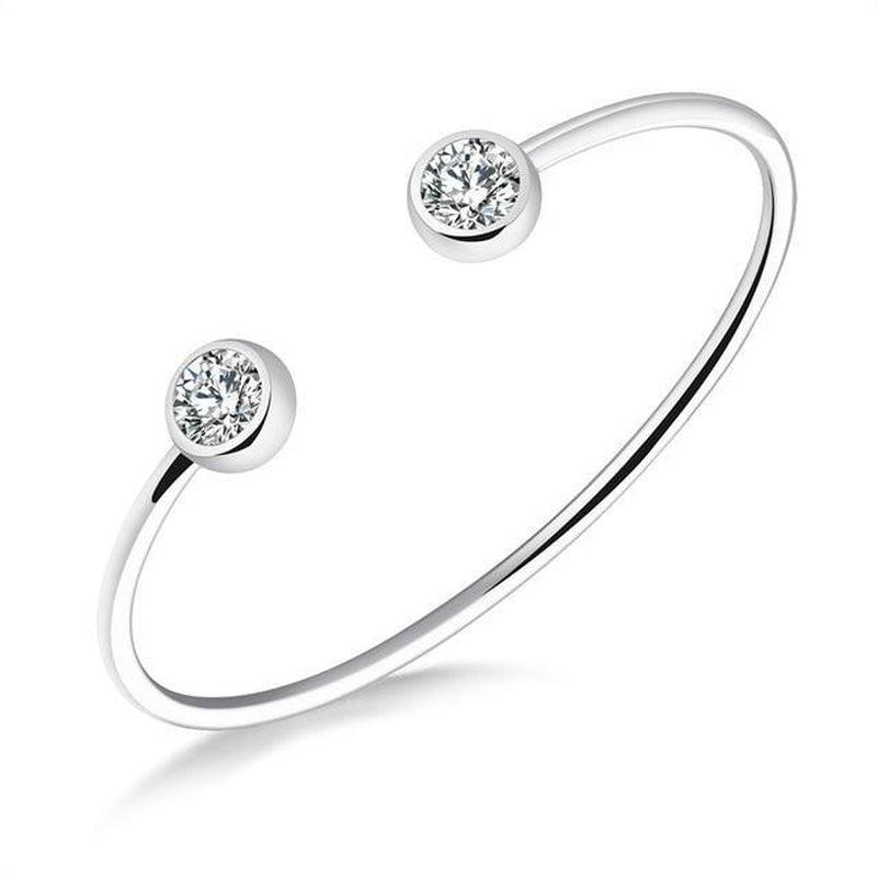 Streamlined Solitaire Bracelet - Blinglane