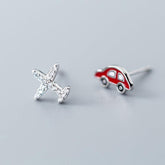 Wanderlust Tiny Studs - Blinglane